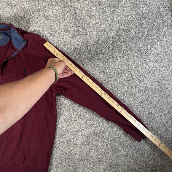 Polo Ralph Lauren Sweater M Preppy Office Layering Dark Academia Quiet Luxury - Picture 9 of 15